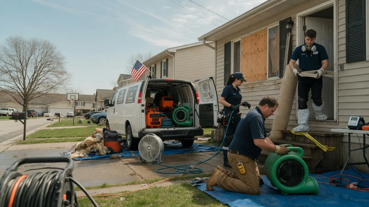 Water Damage Restoration in Santa Fe, TX near me